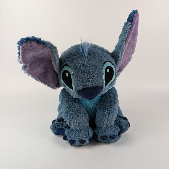 Disney Store Stitch Plush Large 14" Lilo Sitting Stuffed Animal Toy Official - Picture 1 of 16